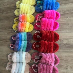 UGG Kids Slippers in Vibrant Colors